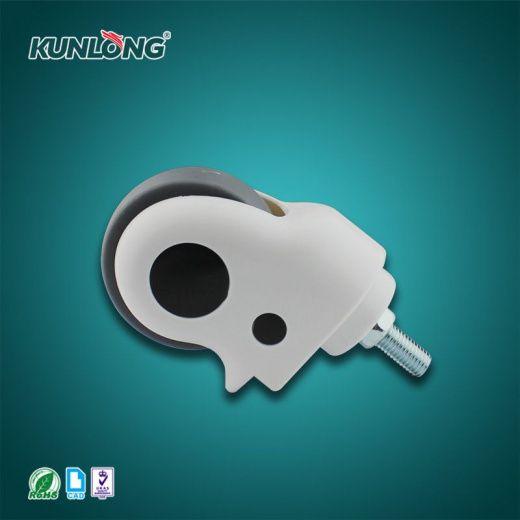 SK6-EZ75115S Колесная опора, сталь, термопластичный каучук, пластик