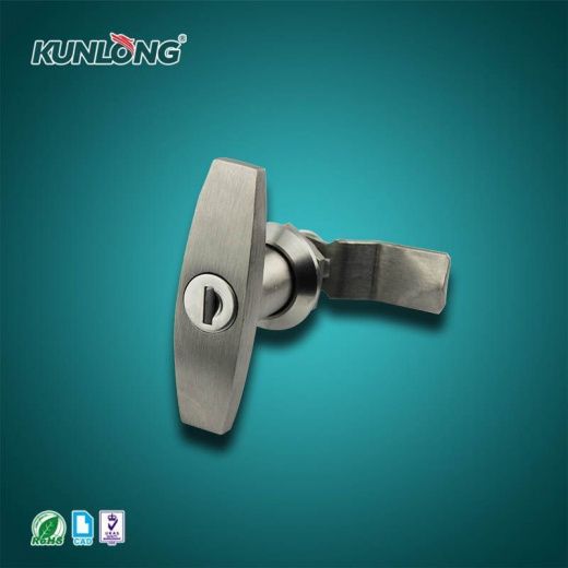 SK1-305SK Замок с поворотной ручкой с ключом, нержавеющая сталь