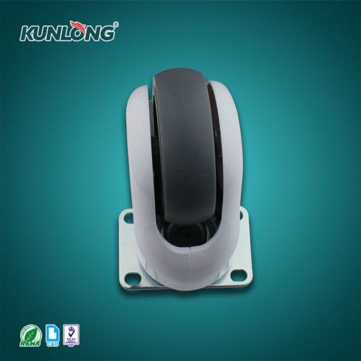 SK6-EZZ100138P Колесная опора, сталь, термопластичный каучук, пластик