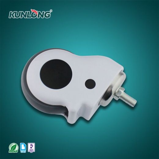 SK6-EZ100142S Колесная опора, сталь, термопластичный каучук, пластик