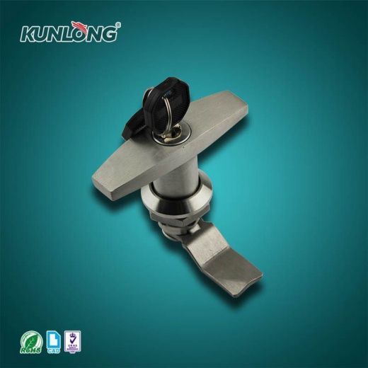 SK1-305SK Замок с поворотной ручкой с ключом, нержавеющая сталь