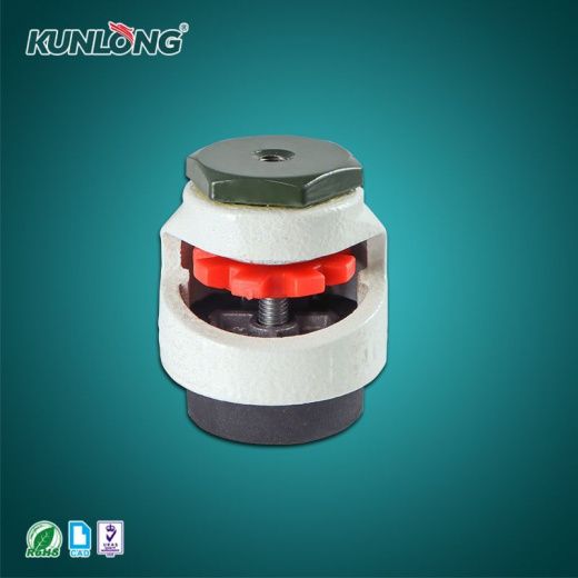 SK6-B4070S-E Колесная опора, алюминий, сталь, полиамид