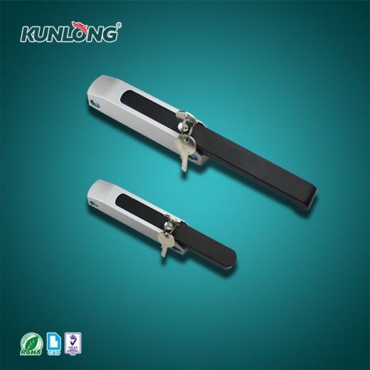 SK1-6190 Ручка защелка с замком, цинковый сплав