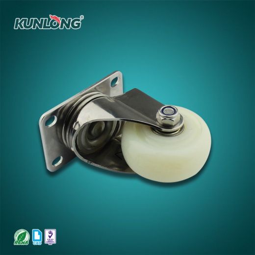 SK6-Z75108P-S Колесная опора, нержавеющая сталь, полиамид