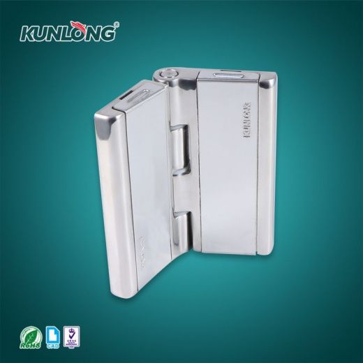 SK2-003-2SN Петля накладная с декоративными заглушками винтов, нержавеющая сталь