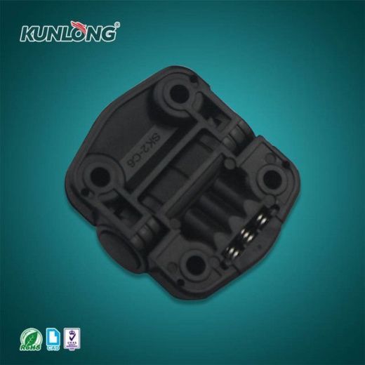 SK2-007N Петля накладная с фиксацией положения и декоративными накладками, нейлон