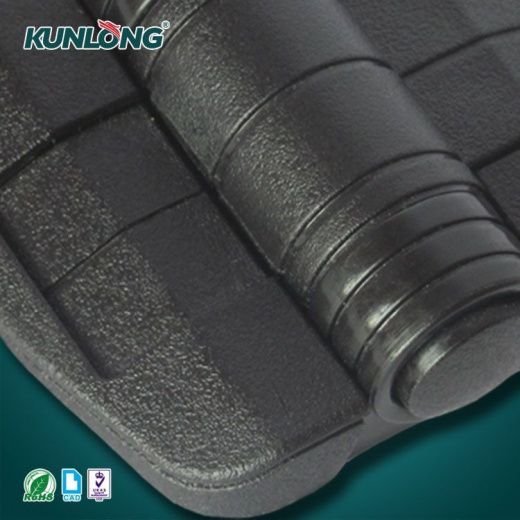 SK2-007N Петля накладная с фиксацией положения и декоративными накладками, нейлон