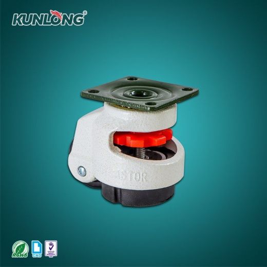 SK6-B4070P-E Колесная опора, алюминий, сталь, полиамид