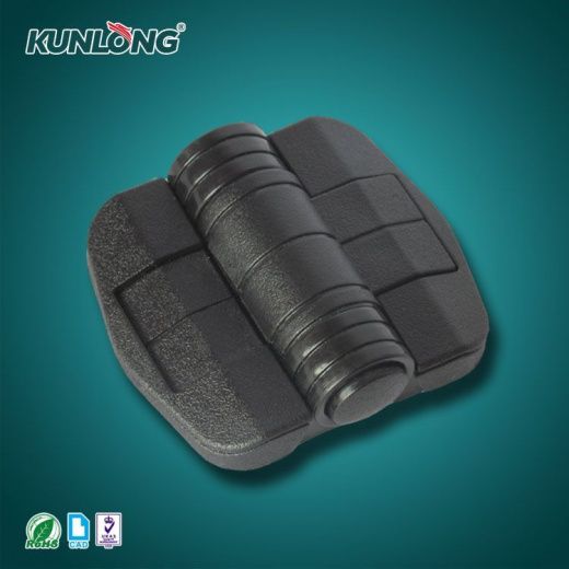 SK2-007N Петля накладная с фиксацией положения и декоративными накладками, нейлон