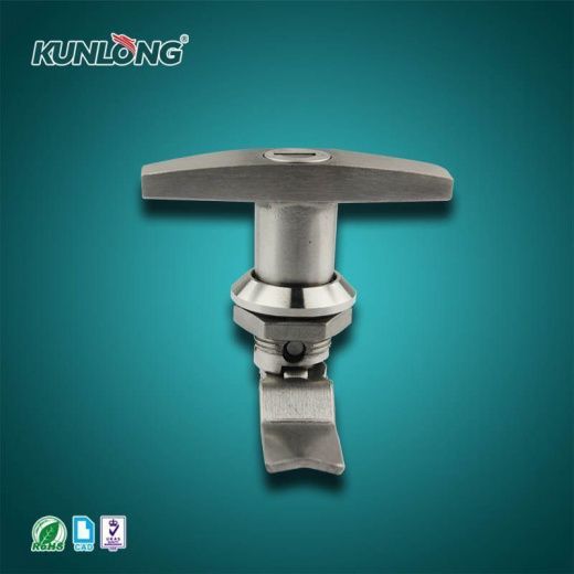 SK1-305SK Замок с поворотной ручкой с ключом, нержавеющая сталь