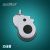 SK6-EZ100142S Колесная опора, сталь, термопластичный каучук, пластик