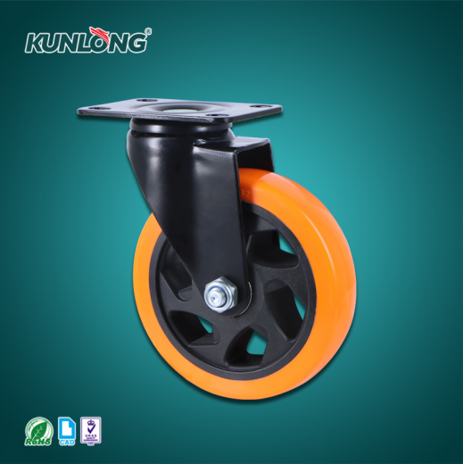 SK6-Z125155P Колесная опора, сталь, полипропилен