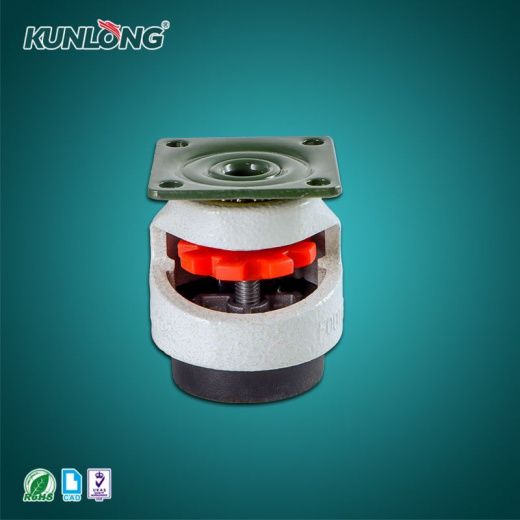 SK6-B4070P-E Колесная опора, алюминий, сталь, полиамид