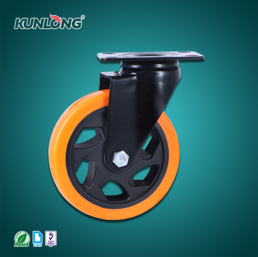 SK6-Z125155P Колесная опора, сталь, полипропилен