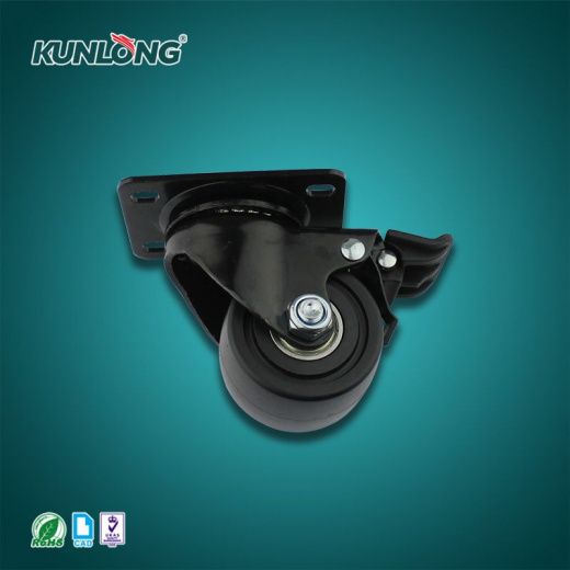 SK6-ZZ6593P Колесная опора, сталь, полипропилен, стекловолокно