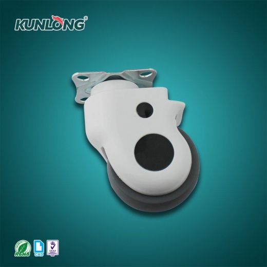 SK6-EZ75110Р Колесная опора, сталь, термопластичный каучук, пластик