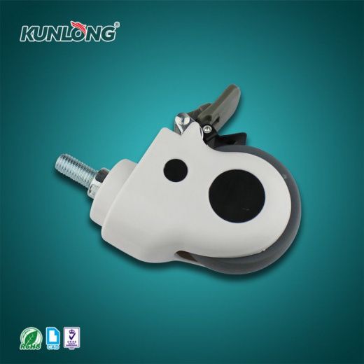 SK6-EZZ75115S Колесная опора, сталь, термопластичный каучук, пластик