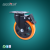 SK6-ZZ125155P Колесная опора, сталь, полипропилен
