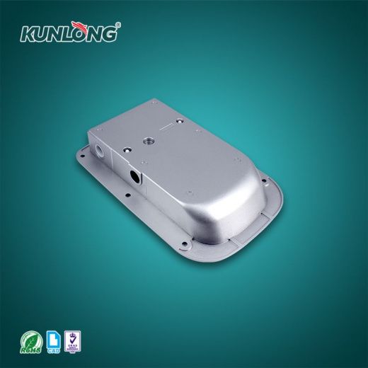 SK1-1896-16S Ручка с замком встроенная, алюминий