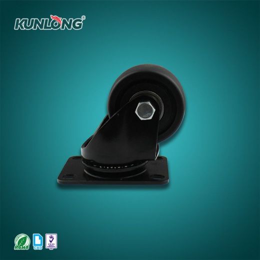 SK6-U6593BP Колесная опора, сталь, полипропилен, стекловолокно