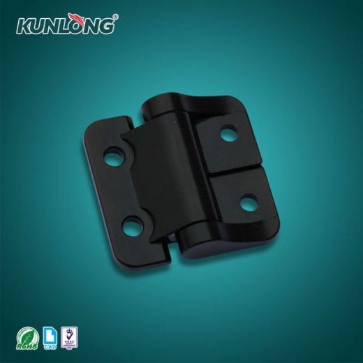 SK2-220T Петля накладная черная, цинковый сплав