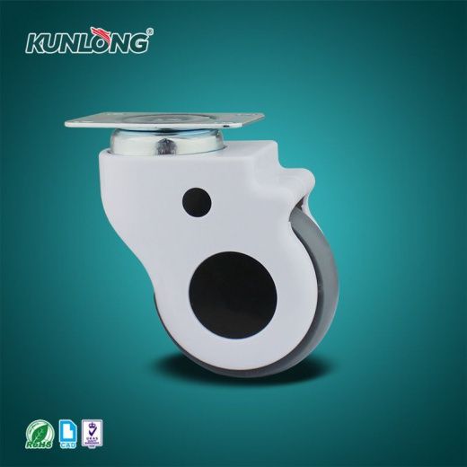 SK6-EZ100138P Колесная опора, сталь, термопластичный каучук, пластик