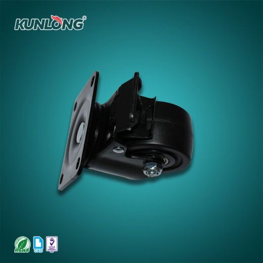SK6-ZU75105Р Колесная опора, сталь, полипропилен, стекловолокно