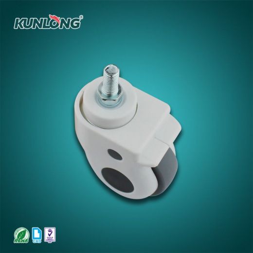SK6-EZ75115S Колесная опора, сталь, термопластичный каучук, пластик