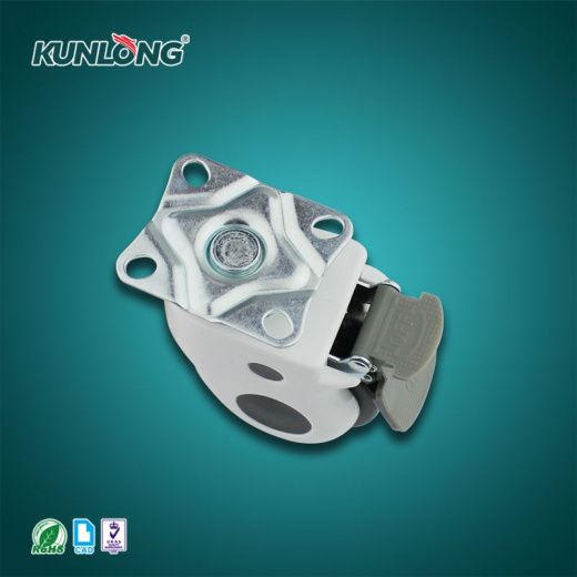 SK6-EZZ75110Р Колесная опора, сталь, термопластичный каучук, пластик
