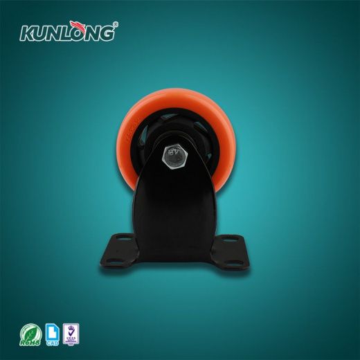 SK6-T75108Р Колесная опора, сталь, ПВХ