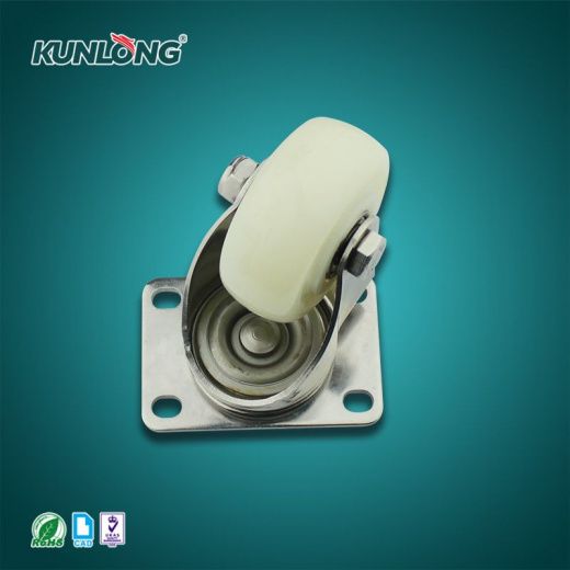 SK6-Z75108P-S Колесная опора, нержавеющая сталь, полиамид
