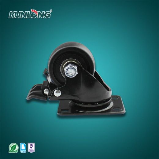 SK6-ZZ6593P Колесная опора, сталь, полипропилен, стекловолокно