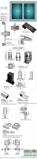 SK1-500 Компрессионная ручка, цинковый сплав