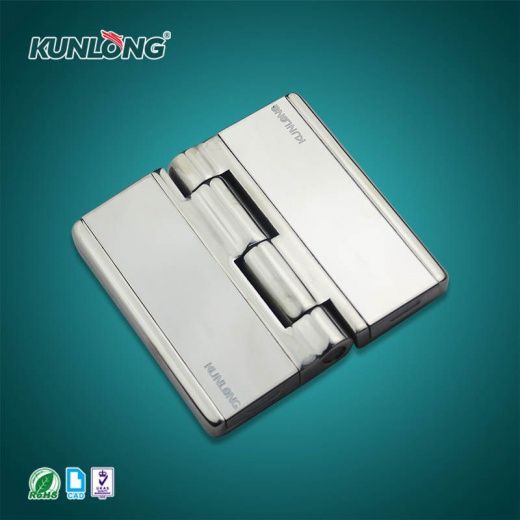 SK2-064S Петля накладная, с декоративными заглушками винтов, нержавеющая сталь