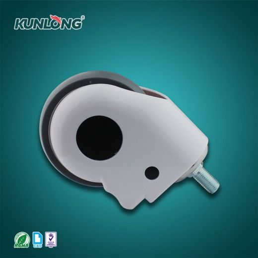 SK6-EZ125165S Колесная опора, сталь, термопластичный каучук, пластик