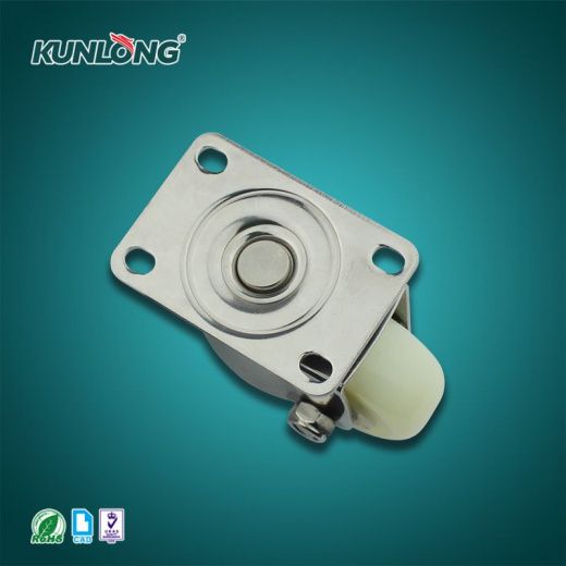 SK6-Z75108P-S Колесная опора, нержавеющая сталь, полиамид
