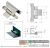 SK2-390 Петля скрытая, нержавеющая сталь