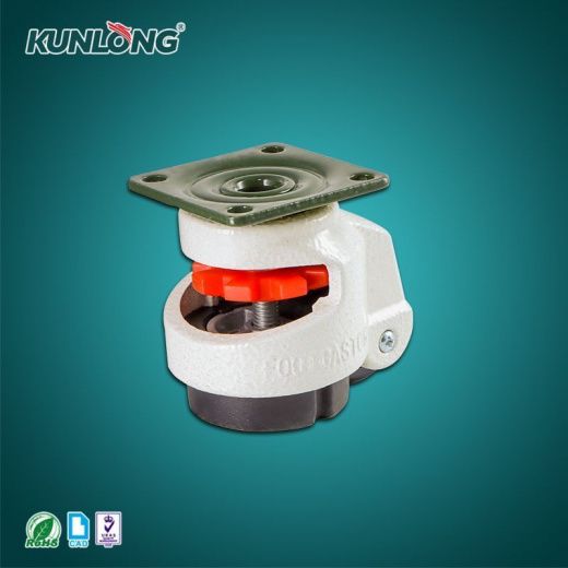 SK6-B4070P-E Колесная опора, алюминий, сталь, полиамид